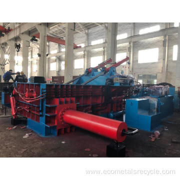 Scrap Metal Copper Aluminum Compressed Baling Machine